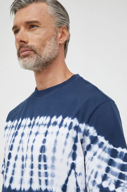 Ανδρικά Μπλουζάκια Βαμβακερό μπλουζάκι Michael Kors ναυτικό μπλε 4 Ανδρικά Μπλουζάκια Βαμβακερό μπλουζάκι Michael Kors ναυτικό μπλε - Image 4