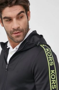 Ανδρικά Με φερμουάρ Μπλούζα Michael Kors χρώμα: μαύρο, -Εξοδος Michael Kors Κατάστημα unnamed file 1776