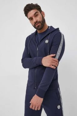 Ανδρικά Με φερμουάρ Μπλούζα Michael Kors χρώμα: ναυτικό μπλε,