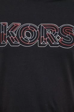 Ανδρικά Μπλουζάκια Βαμβακερό μπλουζάκι Michael Kors μαύρο -Εξοδος Michael Kors Κατάστημα unnamed file 331