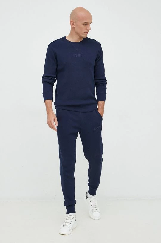 Ανδρικά Χωρίς φερμουάρ Βαμβακερή μπλούζα Michael Kors ναυτικό μπλε, 2 Ανδρικά Χωρίς φερμουάρ Βαμβακερή μπλούζα Michael Kors ναυτικό μπλε, - Image 2