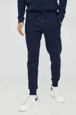Ανδρικά Παντελόνια φόρμας Βαμβακερό παντελόνι Michael Kors ναυτικό μπλε