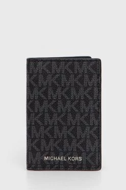 Ανδρικά Πορτοφόλια Θήκη για κάρτες Michael Kors μαύρο