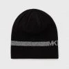 Ανδρικά Σκουφιά Σκούφος δυο όψεων Michael Kors μαύρο,