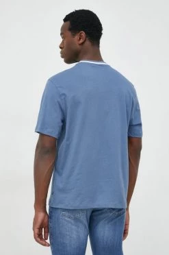 Ανδρικά Μπλουζάκια Βαμβακερό μπλουζάκι Michael Kors μπλε -Εξοδος Michael Kors Κατάστημα unnamed file 369