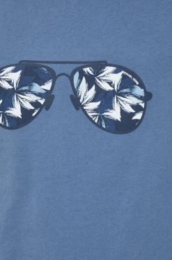 Ανδρικά Μπλουζάκια Βαμβακερό μπλουζάκι Michael Kors μπλε -Εξοδος Michael Kors Κατάστημα unnamed file 371