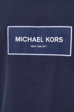 Ανδρικά Μπλουζάκια Βαμβακερό μπλουζάκι Michael Kors ναυτικό μπλε -Εξοδος Michael Kors Κατάστημα unnamed file 376