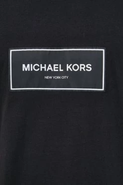 Ανδρικά Μπλουζάκια Βαμβακερό μπλουζάκι Michael Kors μαύρο -Εξοδος Michael Kors Κατάστημα unnamed file 381