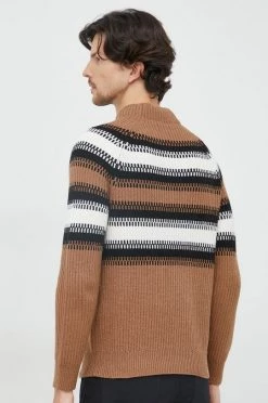 Ανδρικά Χωρίς φερμουάρ Πουλόβερ με προσθήκη μαλλιού Michael Kors χρώμα: καφέ, 7 Ανδρικά Χωρίς φερμουάρ Πουλόβερ με προσθήκη μαλλιού Michael Kors χρώμα: καφέ, -Εξοδος Michael Kors Κατάστημα unnamed file 399