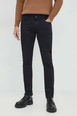 Ανδρικά Υφασμάτινα Παντελόνι Michael Kors μαύρο