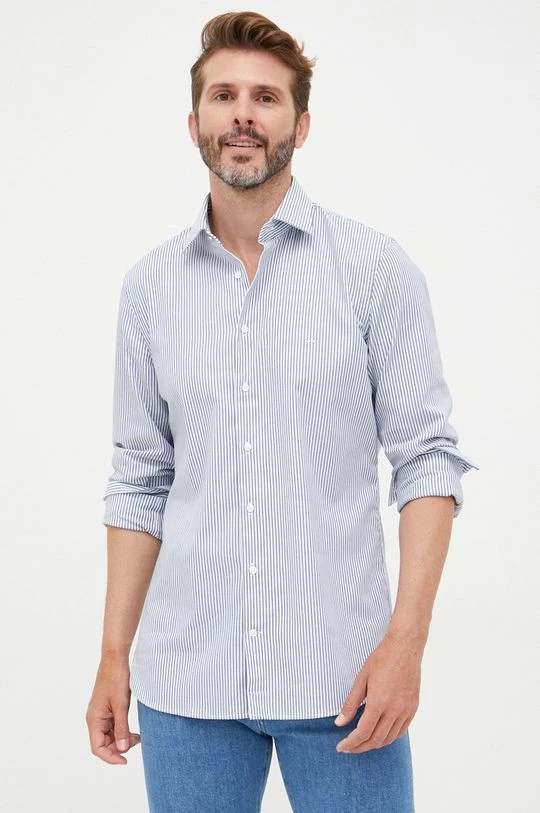 Ανδρικά Πουκάμισα Πουκάμισο Michael Kors μπλε 3 Ανδρικά Πουκάμισα Πουκάμισο Michael Kors μπλε - Image 3