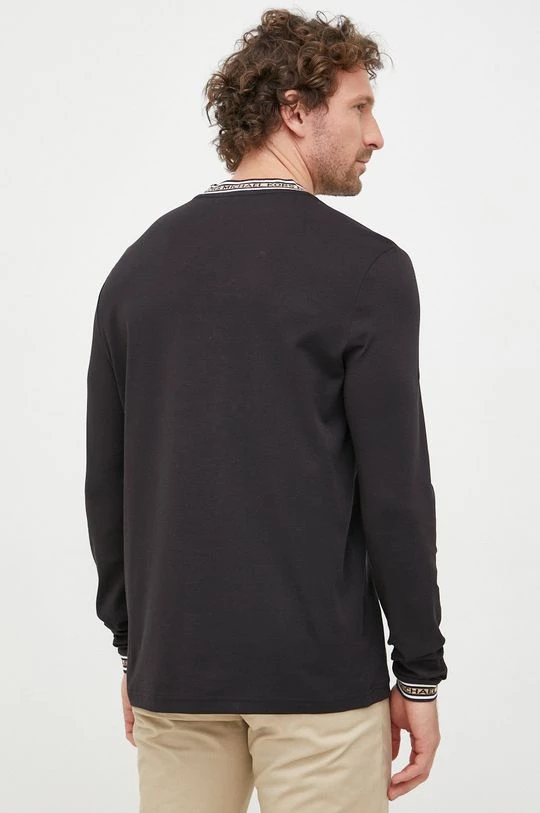 Ανδρικά Μακρυμάνικα Βαμβακερή μπλούζα με μακριά μανίκια Michael Kors μαύρο 3 Ανδρικά Μακρυμάνικα Βαμβακερή μπλούζα με μακριά μανίκια Michael Kors μαύρο - Image 3