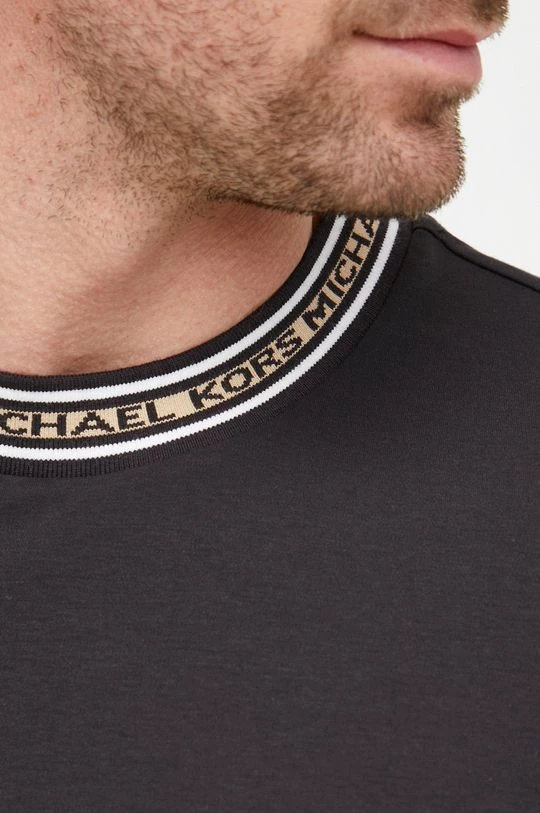 Ανδρικά Μακρυμάνικα Βαμβακερή μπλούζα με μακριά μανίκια Michael Kors μαύρο 5 Ανδρικά Μακρυμάνικα Βαμβακερή μπλούζα με μακριά μανίκια Michael Kors μαύρο - Image 5