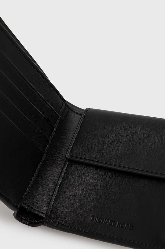 Ανδρικά Πορτοφόλια Πορτοφόλι Michael Kors χρώμα: μαύρο 4 Ανδρικά Πορτοφόλια Πορτοφόλι Michael Kors χρώμα: μαύρο - Image 4