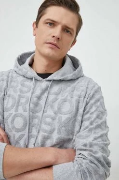 Ανδρικά Χωρίς φερμουάρ Μπλούζα Michael Kors γκρι, με κουκούλα -Εξοδος Michael Kors Κατάστημα unnamed file 598