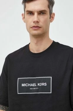 Ανδρικά Μπλουζάκια Βαμβακερό μπλουζάκι Michael Kors μαύρο 8 Ανδρικά Μπλουζάκια Βαμβακερό μπλουζάκι Michael Kors μαύρο -Εξοδος Michael Kors Κατάστημα unnamed file 644