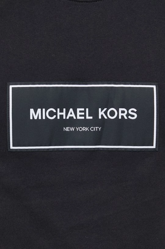 Ανδρικά Μπλουζάκια Βαμβακερό μπλουζάκι Michael Kors μαύρο 5 Ανδρικά Μπλουζάκια Βαμβακερό μπλουζάκι Michael Kors μαύρο - Image 5