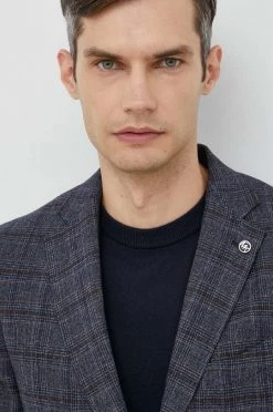 Ανδρικά Σακάκια Μαλλί μπουφάν Michael Kors ναυτικό μπλε -Εξοδος Michael Kors Κατάστημα unnamed file 649