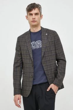 Ανδρικά Σακάκια Μαλλί μπουφάν Michael Kors καφέ -Εξοδος Michael Kors Κατάστημα unnamed file 655