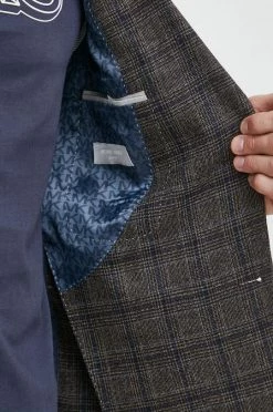 Ανδρικά Σακάκια Μαλλί μπουφάν Michael Kors καφέ -Εξοδος Michael Kors Κατάστημα unnamed file 657