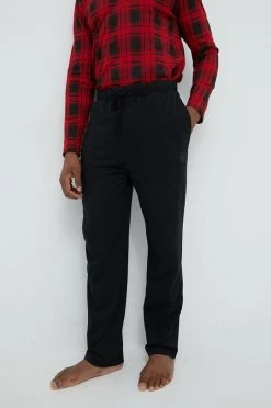 Ανδρικά Παντελόνια φόρμας Βαμβακερό παντελόνι Michael Kors μαύρο