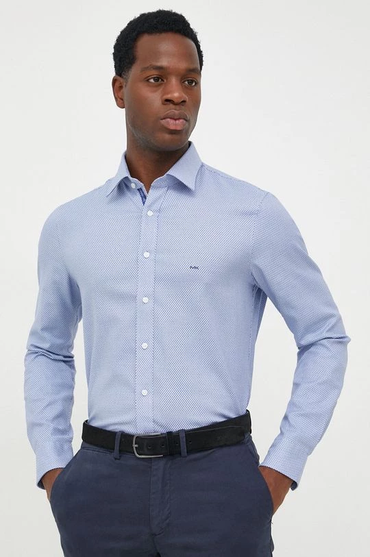 Ανδρικά Πουκάμισα Πουκάμισο Michael Kors ανοιχτό μπλε 2 Ανδρικά Πουκάμισα Πουκάμισο Michael Kors ανοιχτό μπλε - Image 2