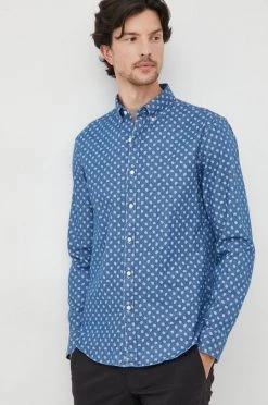 Ανδρικά Πουκάμισα Πουκάμισο Michael Kors μπλε