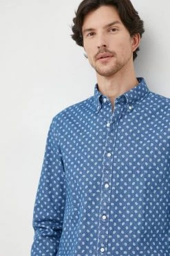 Ανδρικά Πουκάμισα Πουκάμισο Michael Kors μπλε -Εξοδος Michael Kors Κατάστημα unnamed file 742