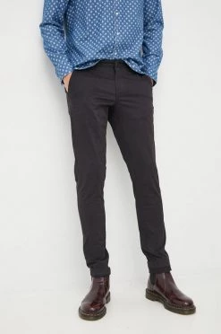 Ανδρικά Υφασμάτινα Παντελόνι Michael Kors μαύρο