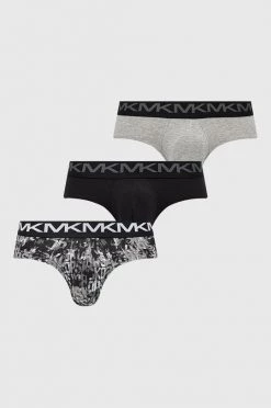 Ανδρικά Μπόξερ και σλιπ Σλιπ Michael Kors γκρι