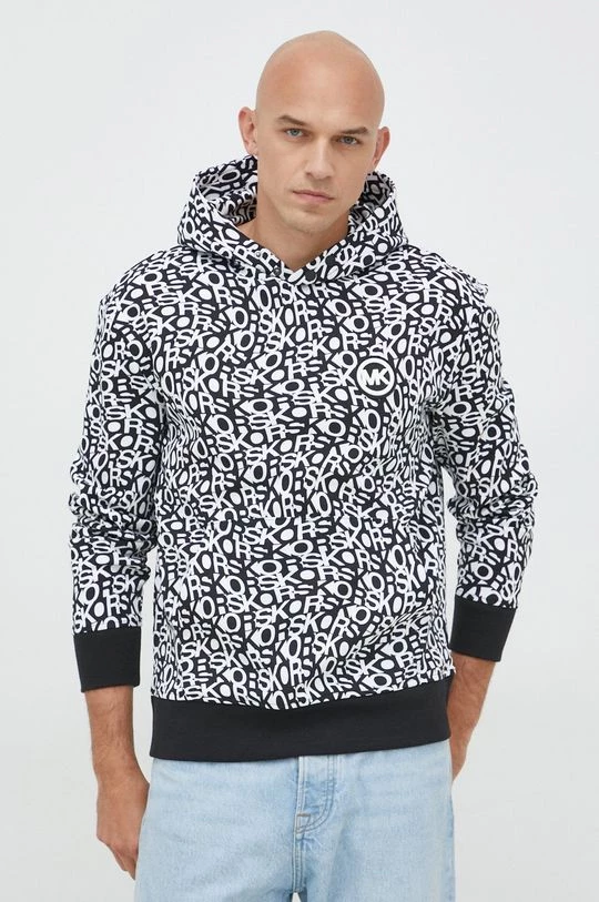 Ανδρικά Χωρίς φερμουάρ Μπλούζα Michael Kors μαύρο, με κουκούλα 1 Ανδρικά Χωρίς φερμουάρ Μπλούζα Michael Kors μαύρο, με κουκούλα