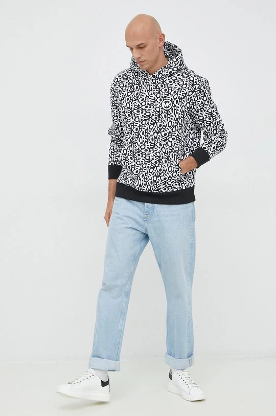 Ανδρικά Χωρίς φερμουάρ Μπλούζα Michael Kors μαύρο, με κουκούλα 2 Ανδρικά Χωρίς φερμουάρ Μπλούζα Michael Kors μαύρο, με κουκούλα - Image 2