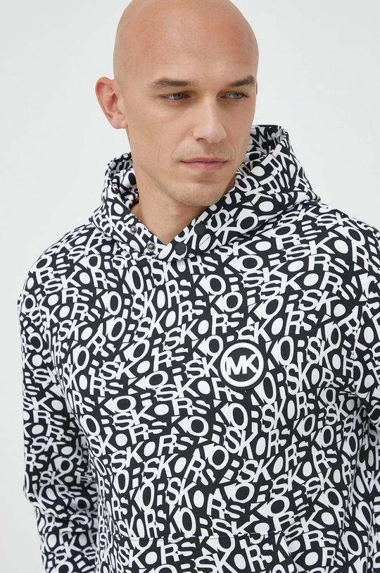 Ανδρικά Χωρίς φερμουάρ Μπλούζα Michael Kors μαύρο, με κουκούλα 4 Ανδρικά Χωρίς φερμουάρ Μπλούζα Michael Kors μαύρο, με κουκούλα - Image 4