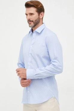 Ανδρικά Πουκάμισα Πουκάμισο Michael Kors μπλε -Εξοδος Michael Kors Κατάστημα unnamed file 829