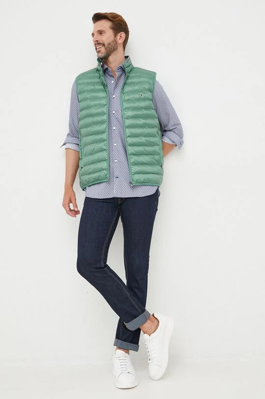 Ανδρικά Πουκάμισα Βαμβακερό πουκάμισο Michael Kors χρώμα: ναυτικό μπλε, 3 Ανδρικά Πουκάμισα Βαμβακερό πουκάμισο Michael Kors χρώμα: ναυτικό μπλε, - Image 3