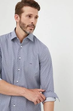 Ανδρικά Πουκάμισα Βαμβακερό πουκάμισο Michael Kors χρώμα: ναυτικό μπλε, 10 Ανδρικά Πουκάμισα Βαμβακερό πουκάμισο Michael Kors χρώμα: ναυτικό μπλε, -Εξοδος Michael Kors Κατάστημα unnamed file 836