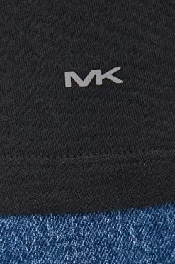 Ανδρικά Μπλουζάκια Βαμβακερό μπλουζάκι MICHAEL Michael Kors μαύρο -Εξοδος Michael Kors Κατάστημα unnamed file 862