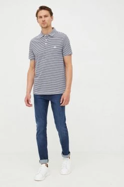 Ανδρικά Πόλο μπλουζάκια Βαμβακερό μπλουζάκι πόλο Michael Kors ναυτικό μπλε