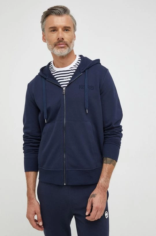 Ανδρικά Με φερμουάρ Μπλούζα Michael Kors ναυτικό μπλε, 1 Ανδρικά Με φερμουάρ Μπλούζα Michael Kors ναυτικό μπλε,