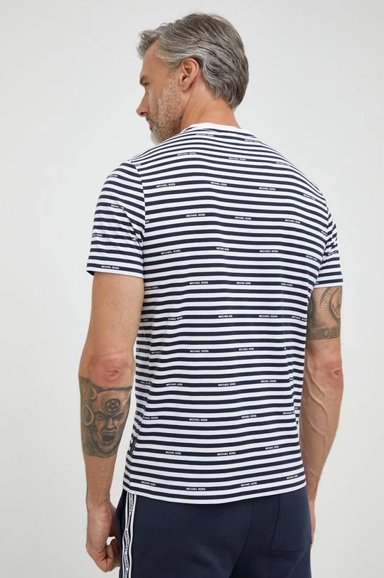 Ανδρικά Μπλουζάκια Βαμβακερό μπλουζάκι Michael Kors ναυτικό μπλε 3 Ανδρικά Μπλουζάκια Βαμβακερό μπλουζάκι Michael Kors ναυτικό μπλε - Image 3