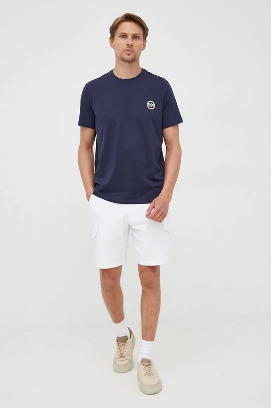 Ανδρικά Μπλουζάκια Βαμβακερό μπλουζάκι Michael Kors ναυτικό μπλε 2 Ανδρικά Μπλουζάκια Βαμβακερό μπλουζάκι Michael Kors ναυτικό μπλε - Image 2