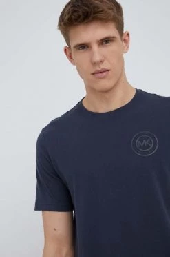 Ανδρικά Μπλουζάκια Βαμβακερό μπλουζάκι Michael Kors ναυτικό μπλε -Εξοδος Michael Kors Κατάστημα unnamed file 939