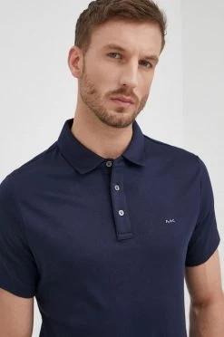 Ανδρικά Πόλο μπλουζάκια Βαμβακερό μπλουζάκι πόλο Michael Kors ναυτικό μπλε -Εξοδος Michael Kors Κατάστημα unnamed file 971