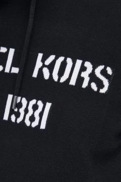 Ανδρικά Χωρίς φερμουάρ Βαμβακερό πουλόβερ Michael Kors χρώμα: μαύρο, -Εξοδος Michael Kors Κατάστημα unnamed file 988