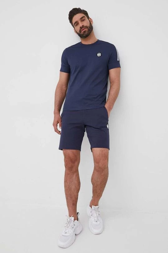 Ανδρικά Μπλουζάκια Βαμβακερό μπλουζάκι Michael Kors ναυτικό μπλε 2 Ανδρικά Μπλουζάκια Βαμβακερό μπλουζάκι Michael Kors ναυτικό μπλε - Image 2